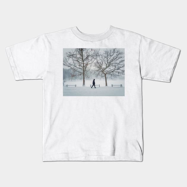 a walk in the park Kids T-Shirt by psychoshadow